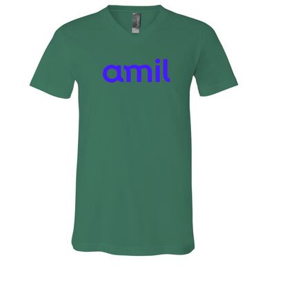 Amil  BELLA  CANVAS - Jersey V-Neck T-Shirt