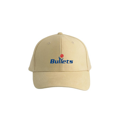 Baltimore Bullets Logo  Dad Baseball Cap Hat