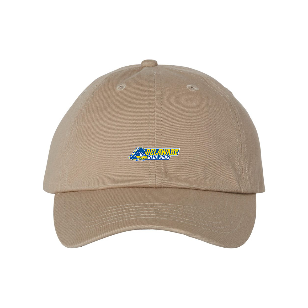 Delaware Blue Hens Valucap Adult Bio-Washed Classic Dad Hat