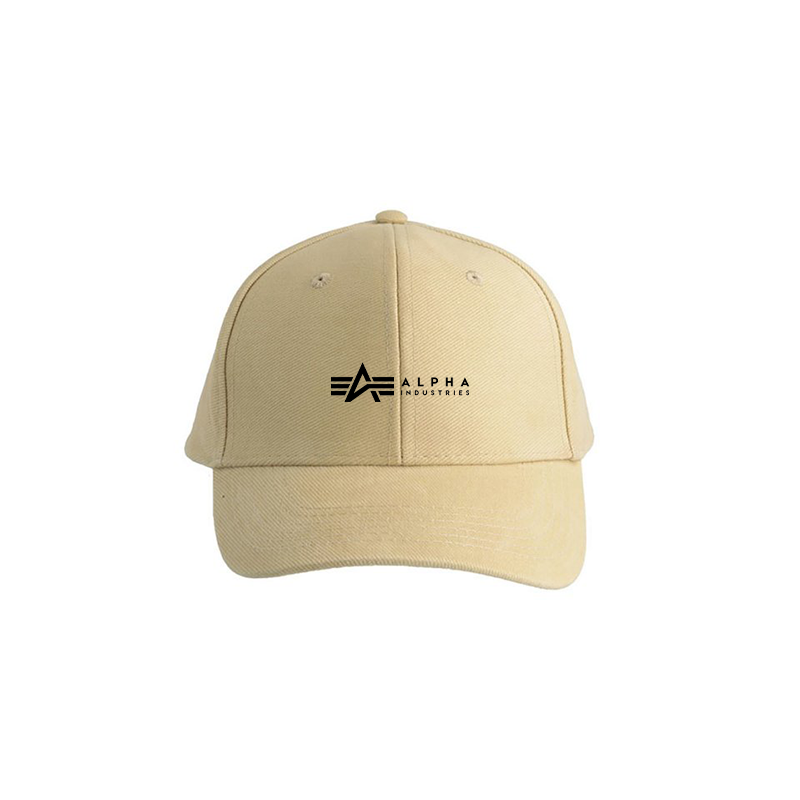 Alpha Industries Logo  Dad Baseball Cap Hat