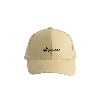 Alpha Industries Logo  Dad Baseball Cap Hat