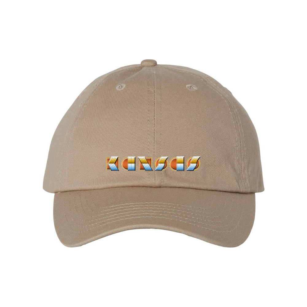Kansas Valucap Adult Bio-Washed Classic Dad Hat