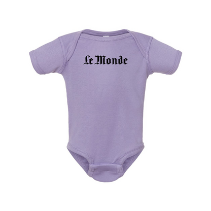 Le Monde Rabbit Skins Infant Baby Rib Bodysuit