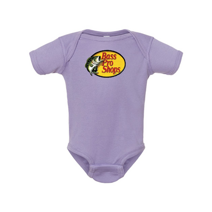 Bass Pro Shops Logo Rabbit Skins Infant Baby Rib Bodysuit
