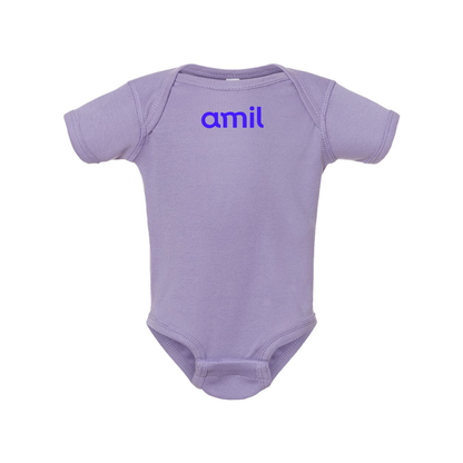Amil  Rabbit Skins Infant Baby Rib Bodysuit