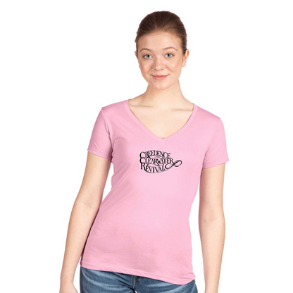 Women's Creedence Clearwater Revival Next Level V-Neck T-Shirt