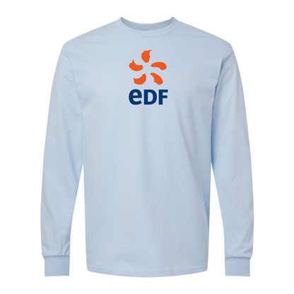 Men's Edf Gildan Heavy Cotton Long Sleeve T-Shirt
