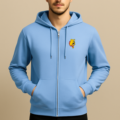 Men's Ferris State Bulldogs Logo Zipper Hoodie