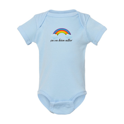 Ça va bien aller Rabbit Skins Infant Baby Rib Bodysuit