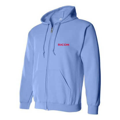 Men's Ricoh Logo Zipper Hoodie