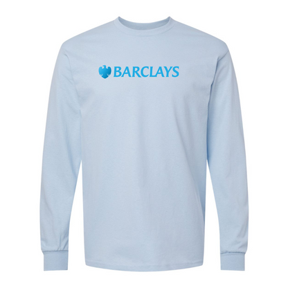 Men's  Barclays Gildan Heavy Cotton Long Sleeve T-Shirt