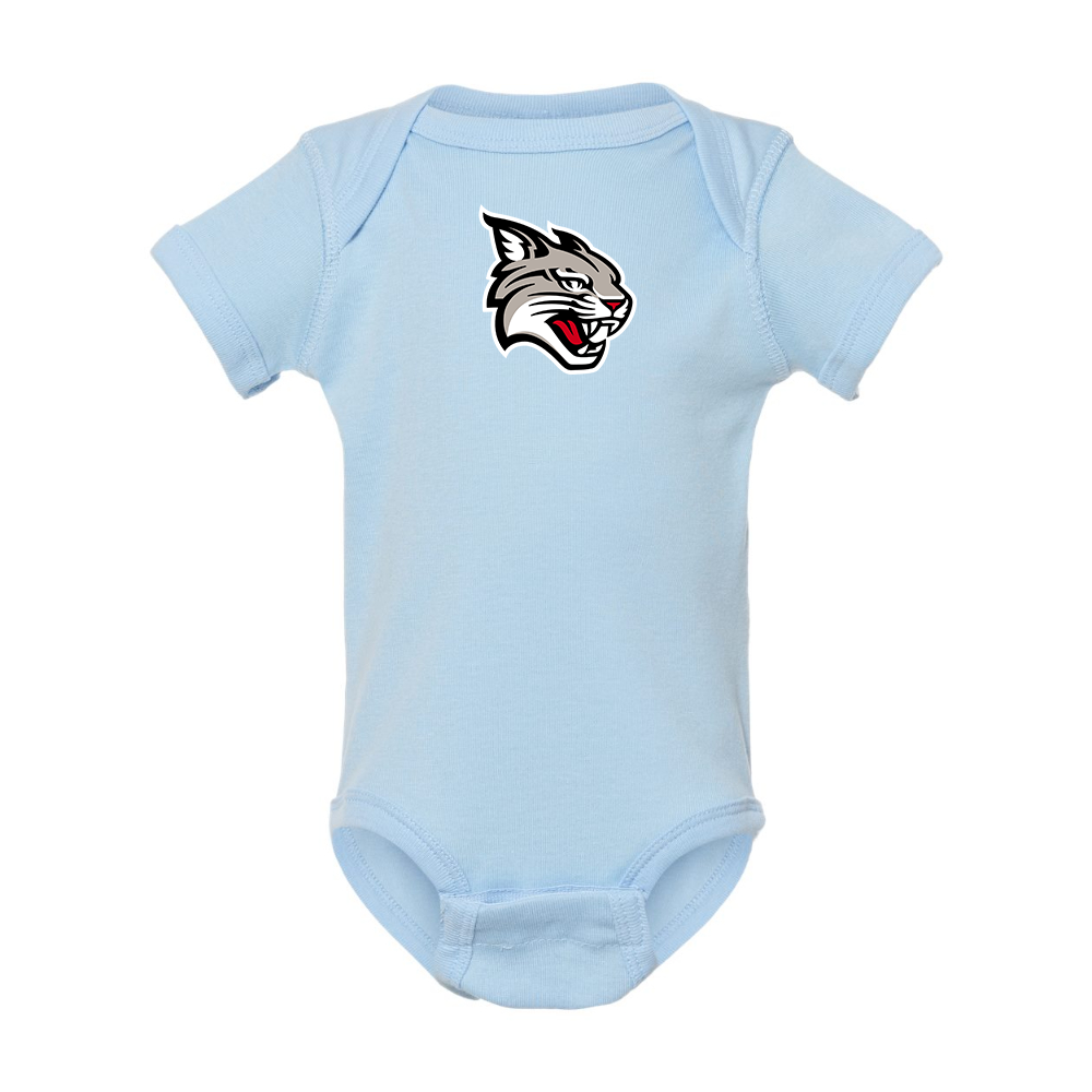 Davidson Wildcats  Rabbit Skins Infant Baby Rib Bodysuit