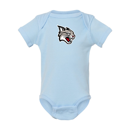 Davidson Wildcats  Rabbit Skins Infant Baby Rib Bodysuit