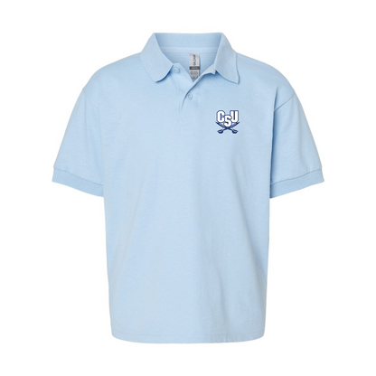 Youth  CSU Buccaneers   Gildan Dry Blend Jersey Polo