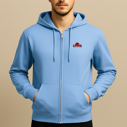 Men's Lamar Cardinals Logo Zipper Hoodie