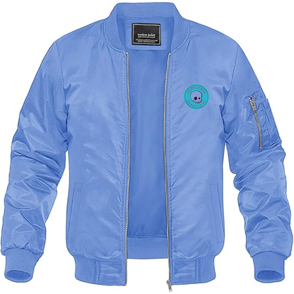 Men's Beavertown Brewery Logo Lightweight Bomber Jacket Windbreaker Softshell Varsity Jacket Coat