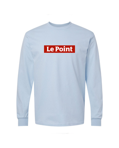 Men's  Le Point Gildan Heavy Cotton Long Sleeve T-Shirt
