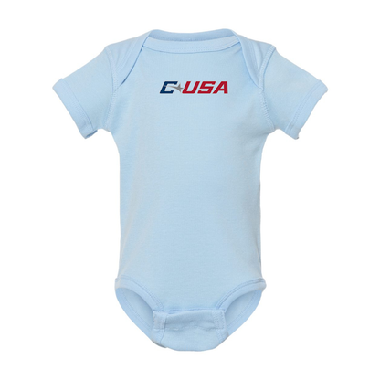Conference USAl  Rabbit Skins Infant Baby Rib Bodysuit