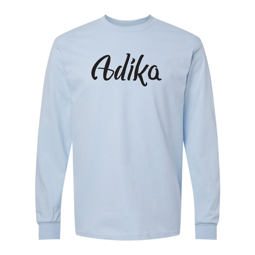 Men's Adika  Gildan Heavy Cotton Long Sleeve T-Shirt