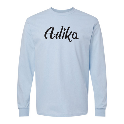 Men's Adika  Gildan Heavy Cotton Long Sleeve T-Shirt