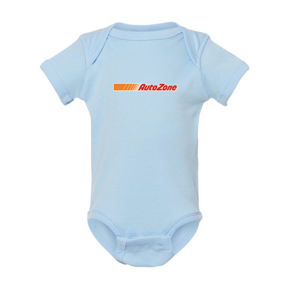 AutoZone Logo  Rabbit Skins Infant Baby Rib Bodysuit