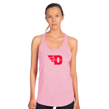 Women's Dayton Flyers  Next Level Ideal Racerback Tank