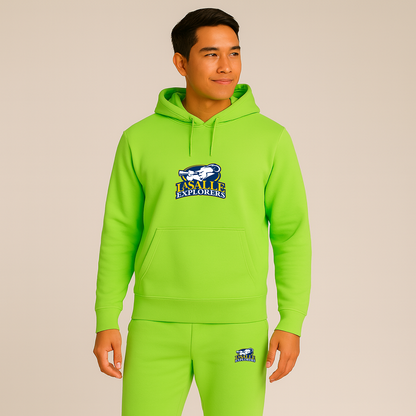 Men's La Salle Explorers Logo Hoodie Joggers Set
