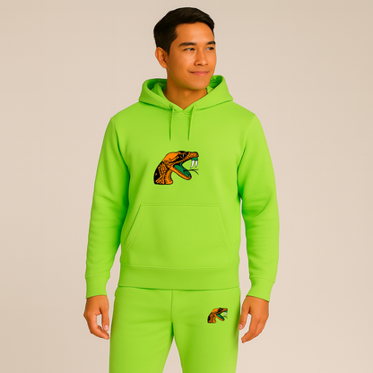 Men's Florida AM Rattlers Logo Hoodie Joggers Set