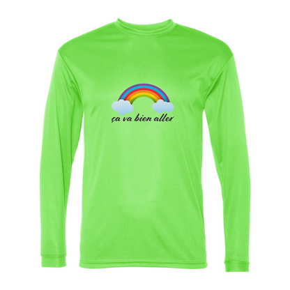 Men's Ça va bien aller Performance Long Sleeve T-Shirt