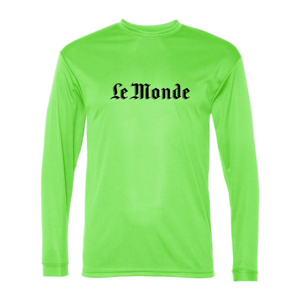 Men's Le Monde  Performance Long Sleeve T-Shirt