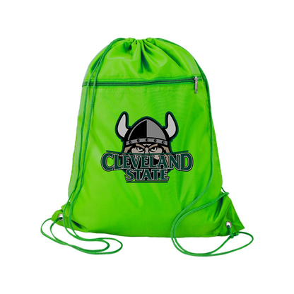 Cleveland State Vikings   Q-Tees - Polyester Cinchpack
