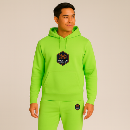 Men's Houston Dynamo FC Soccer Hoodie Joggers Set