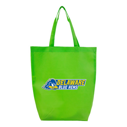 Delaware Blue Hens Q-Tees Non-Woven Gusset Bottom Tote