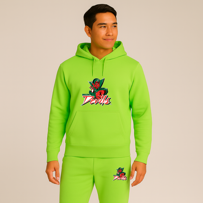 Men's MVSU Delta Devils Logo Hoodie Joggers Set