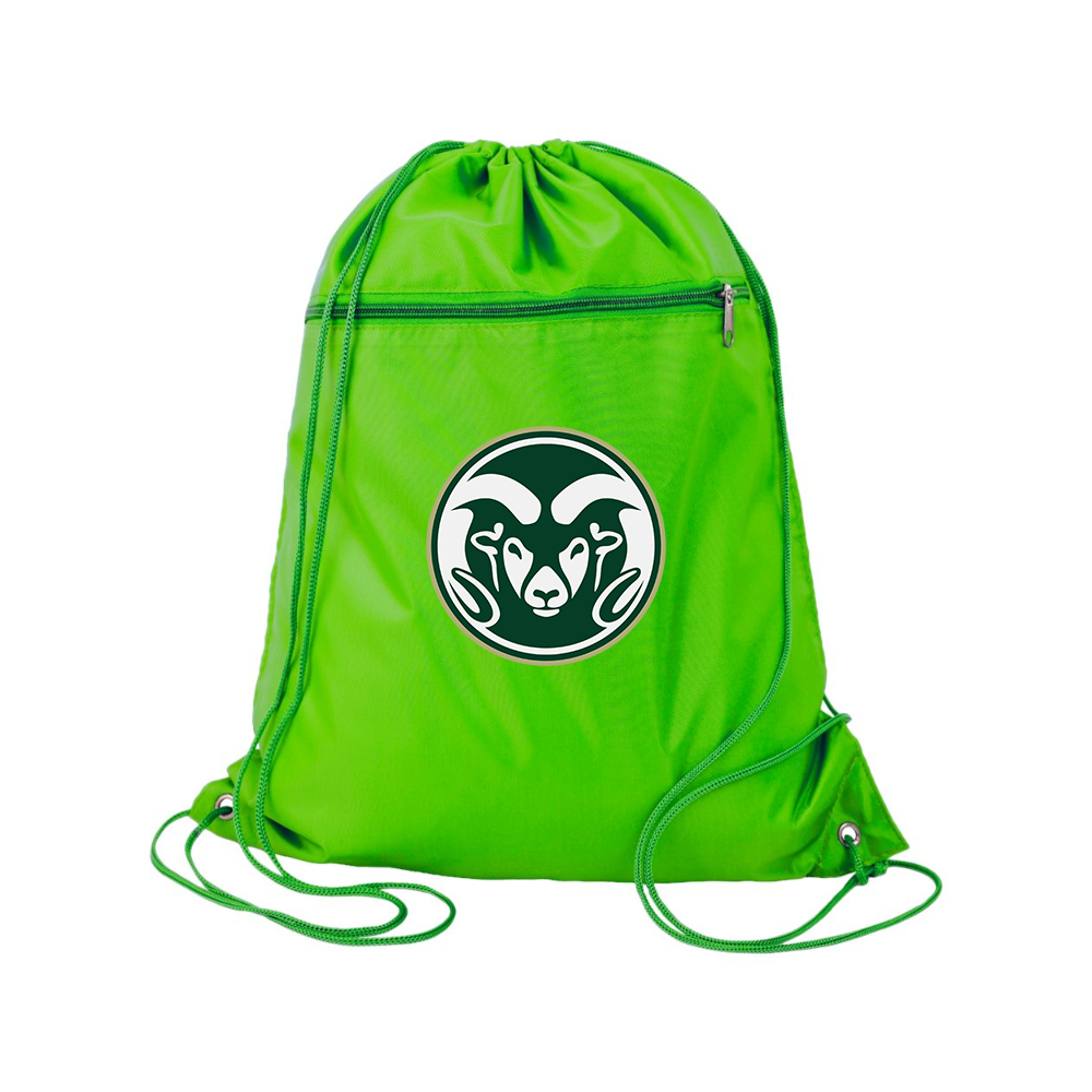 Colorado State Rams Q-Tees - Polyester Cinchpack