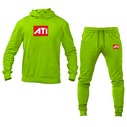 Men's ATI Logo Hoodie Joggers Set