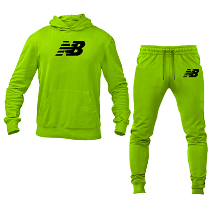Men's New Balance Logo Hoodie Joggers Set