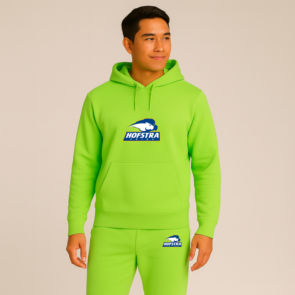 Men's Hofstra Pride Logo Hoodie Joggers Set