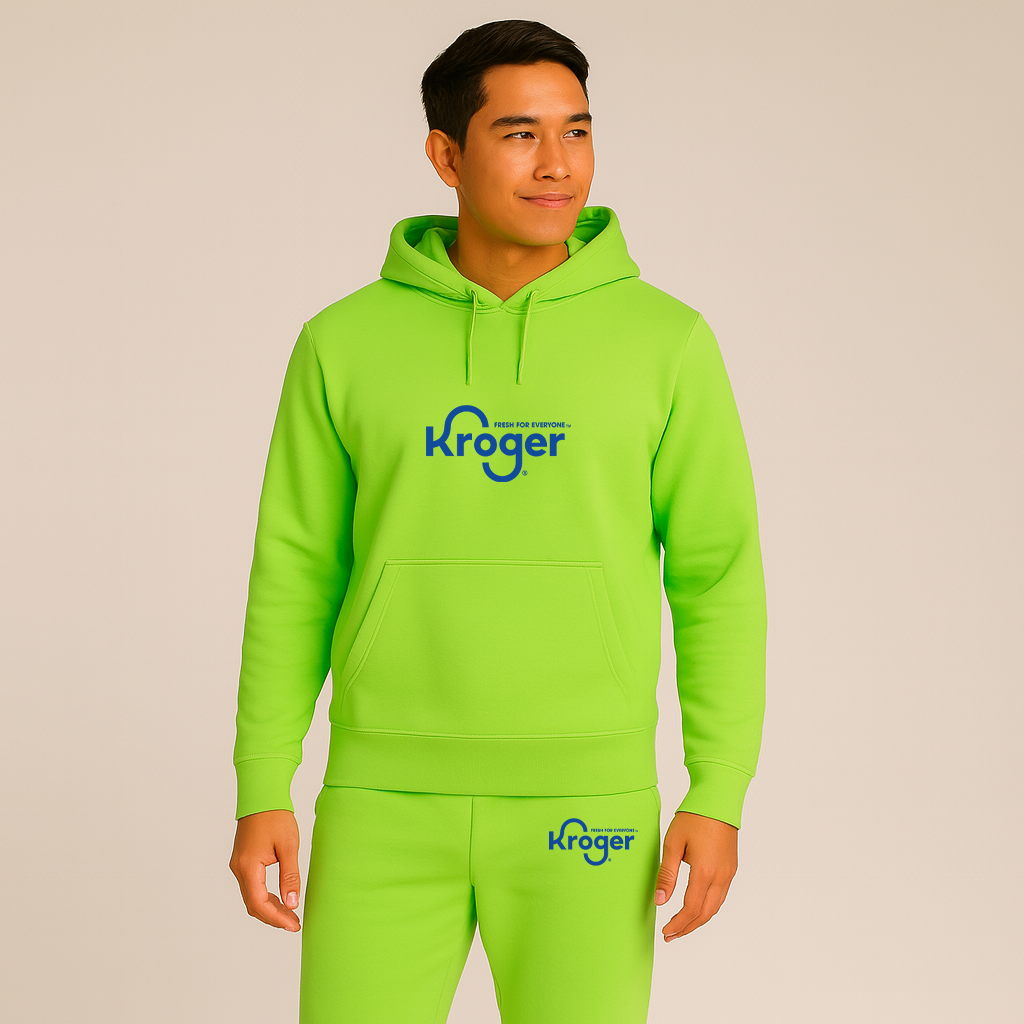 Men's Kroger Logo Hoodie Joggers Set