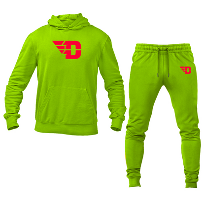 Men's  Dayton Flyers Hoodie Joggers Set