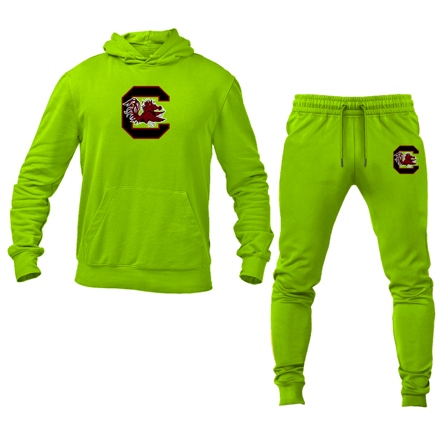 Men's South Carolina Gamecocks Logo Hoodie Joggers Set