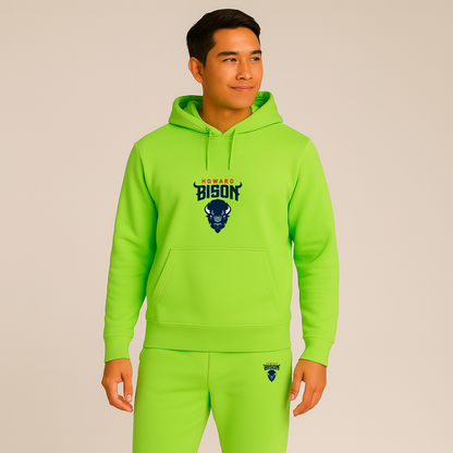 Men's Howard Bison Logo Hoodie Joggers Set