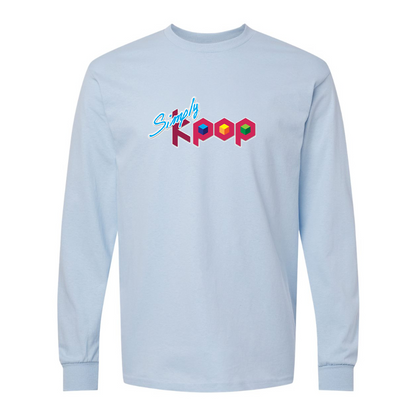 Men's  Simply Kpop  Gildan Heavy Cotton Long Sleeve T-Shirt
