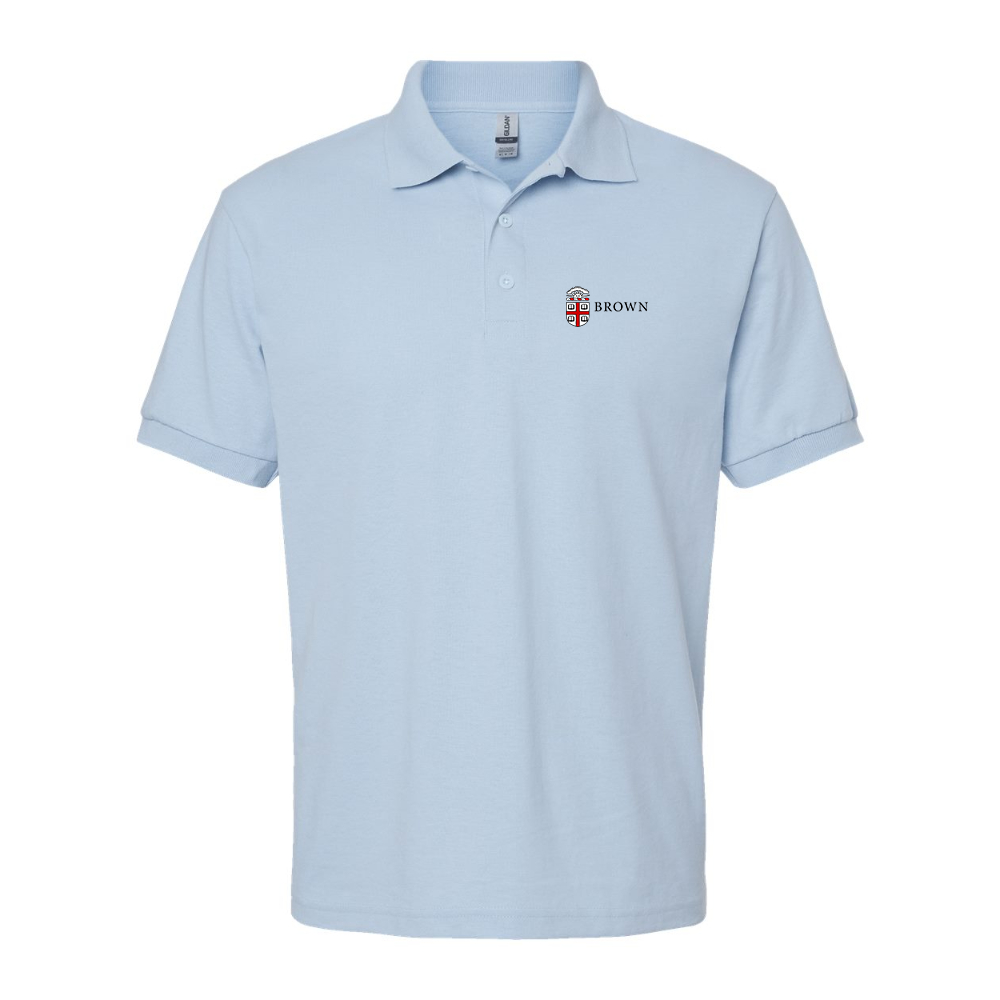 Men's  Brown University Dry Blend Jersey Polo