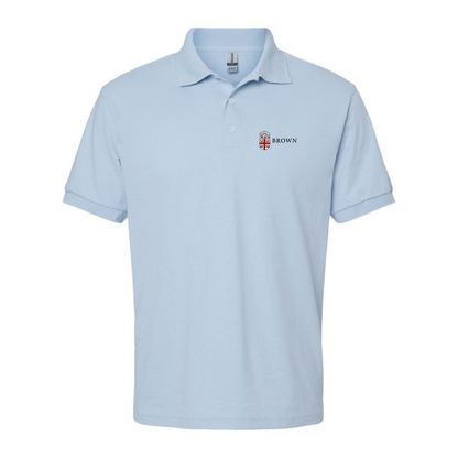Men's  Brown University Dry Blend Jersey Polo