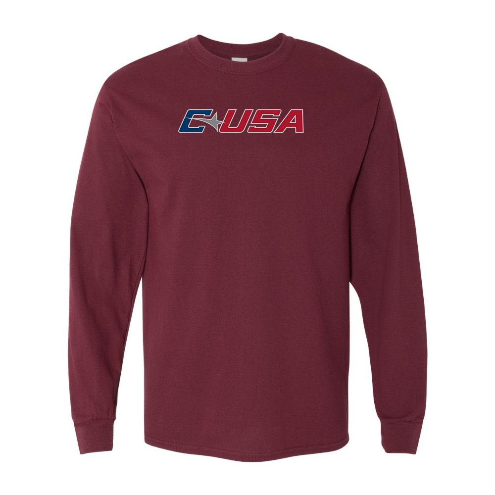 Men's  Conference USAl Gildan Heavy Cotton Long Sleeve T-Shirt
