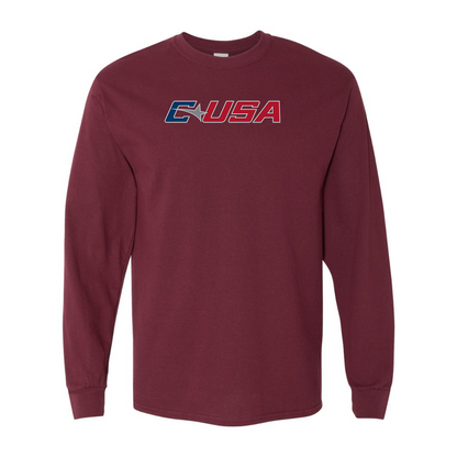 Men's  Conference USAl Gildan Heavy Cotton Long Sleeve T-Shirt