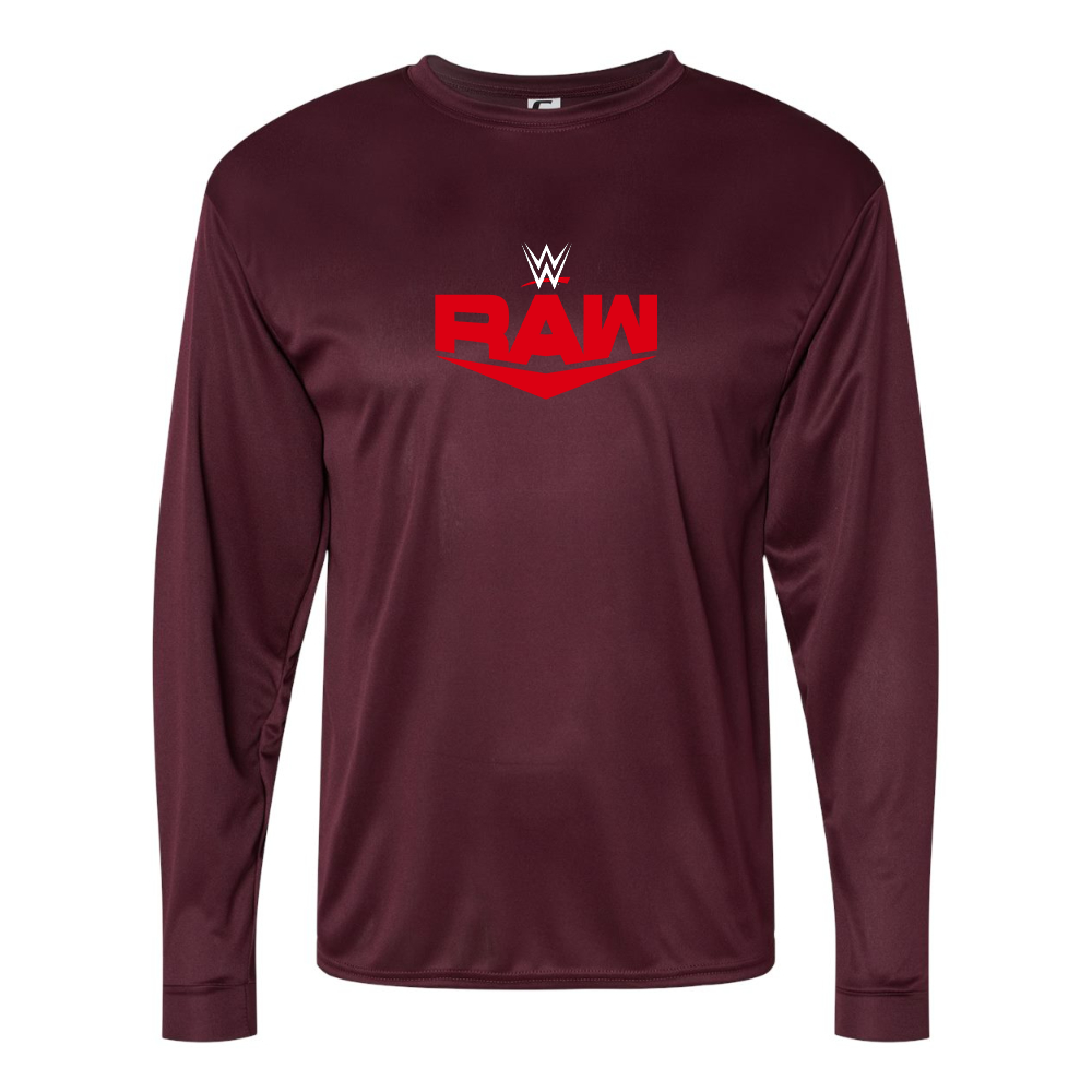 Men's  WWE Raw Performance Long Sleeve T-Shirt
