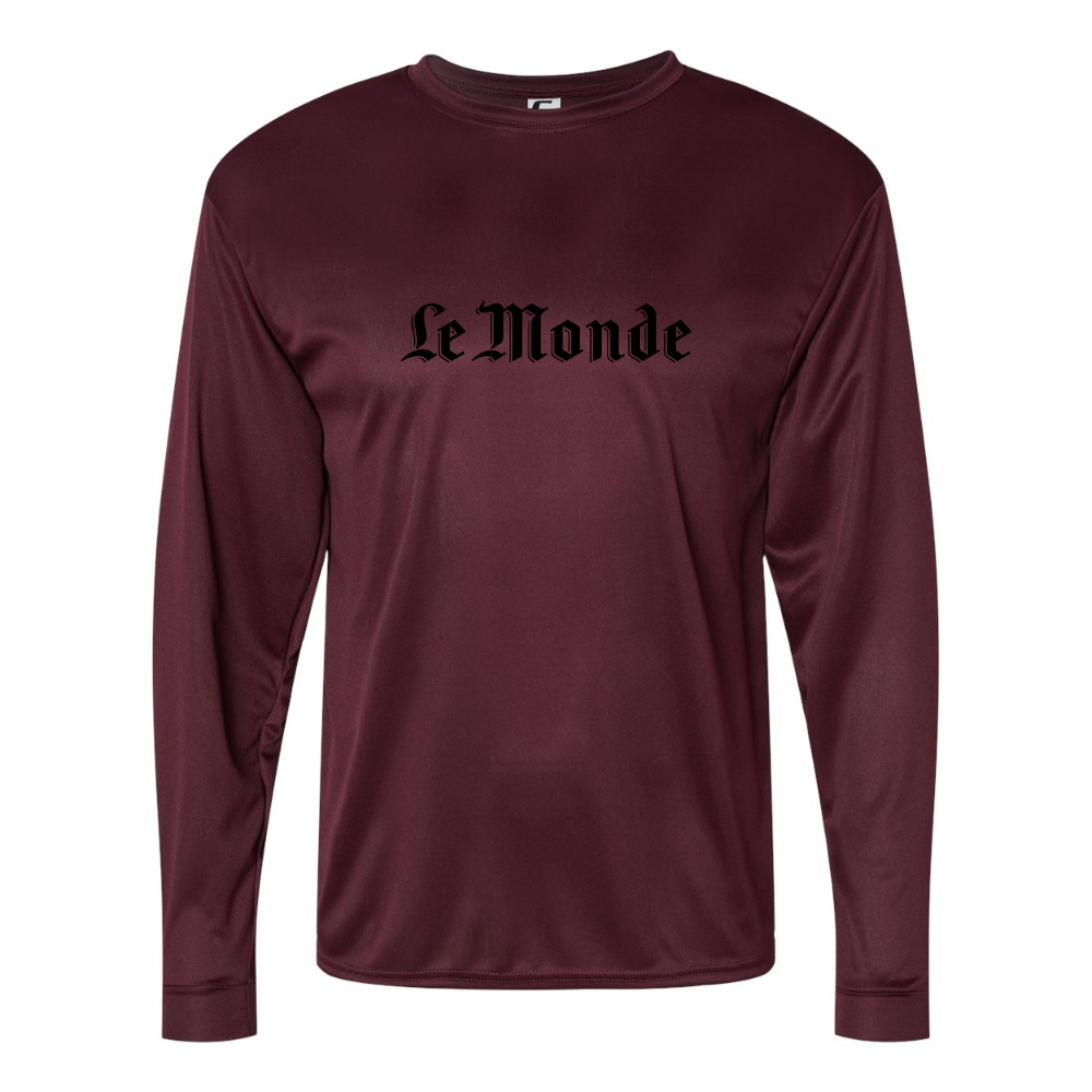 Men's Le Monde  Performance Long Sleeve T-Shirt