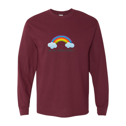 Men's Ça va bien aller Gildan Heavy Cotton Long Sleeve T-Shirt
